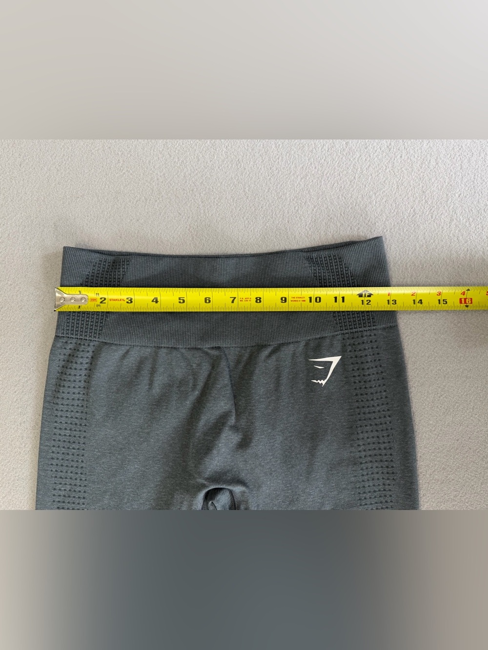 Gymshark Vital Sculpt Seamless High-Waisted Leggings Medium Women’s Gray - Picture 11 of 13